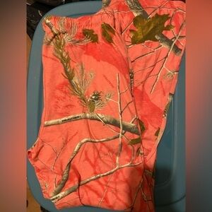 Pink camo pants